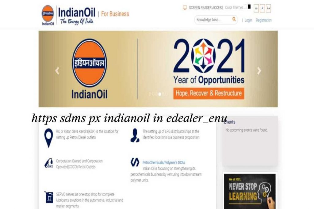 https sdms px indianoil in edealer_enu