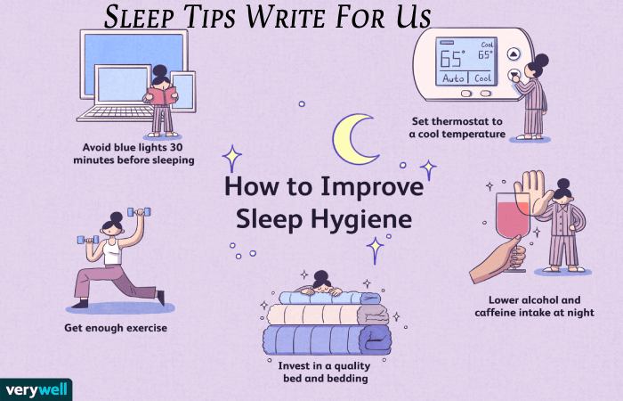 Sleep Tips Write For Us